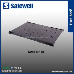 Safewell SWAFSHELF-550 <span class=keywords><strong>1U</strong></span> Có Thể Điều Chỉnh Gắn 550 Mm Chiều Sâu Huyệt Máy Chủ <span class=keywords><strong>Rack</strong></span> Núi Cố Định Kệ 80kgs - Product Image 3