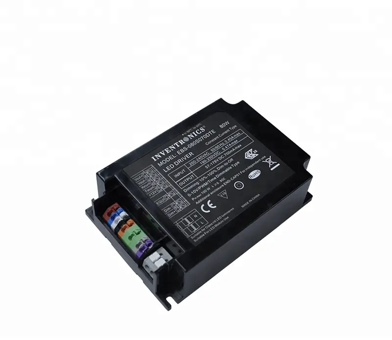 Inventronics 80W 700ma 0-10V Dimbare Constante Stroom Led Driver