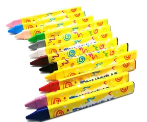 三角形蜡蜡笔三角形蜡笔便宜的绘图蜡笔