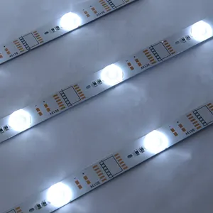 مخصصة بقيادة قطاع مع عدسة 12V 24V LED قطاع أضواء 2835 12W عمود إضاءة LED