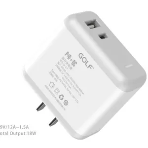 Быстрая зарядка 3,0 USB настенное, PD 18 Вт Быстрое зарядное устройство, ЕС США Android адаптер