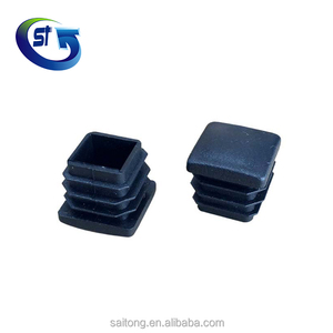 Embouts carrés en plastique PP pour acier tubulaire Pfc-<span class=keywords><strong>20x20</strong></span> Noir OEM Durable Mâle ST Noir ou Personnalisé Capuchon de filetage femelle en PVC Égal - Product Image 2