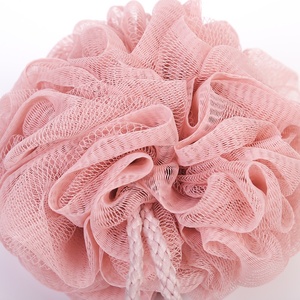 Disposable Colorful PE Soft Plastic Mesh Shower <strong>Bath</strong> Sponge Ball <strong>Bath</strong> <strong>Brush</strong> - Product Image 6
