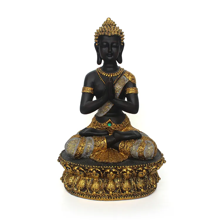 Resin handicraft india buddha statue sitting custom resin craft buddha figurine home decor