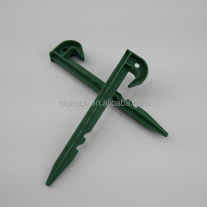 Plastic Weed Barrier <b>Peg</b> Fleece <b>Peg</b> Garden <b>Pegs</b> - Product Image 1