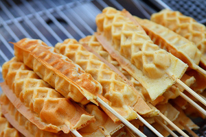 Máquina para Hacer Waffles y Hot Dogs Eléctrica en Oferta, Uso Comercial, Acero Inoxidable, 220v - Product Image 5