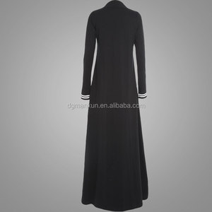 Últimos Productos En <span class=keywords><strong>El</strong></span> Mercado Deportivo Chic Último Abaya Dubai Abaya Burka Diseños Fotos Negro y blanco 2016 - Product Image 4