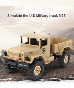 Jouets en gros 2.4G 1/16 Modèles de camions militaires RC Camions militaires américains M35 RTR 4x4 à <span class=keywords><strong>vendre</strong></span> - Product Image 4
