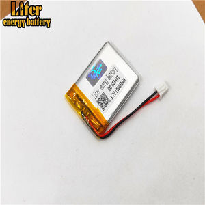 Plug <span class=keywords><strong>2</strong></span>,0-<span class=keywords><strong>2</strong></span> P 603443 1000 mah <span class=keywords><strong>3</strong></span>,7 v rechargeable lipo battery solar Battery free li-ion battery Battery lithium polymer battery with PCM - Product Image 1