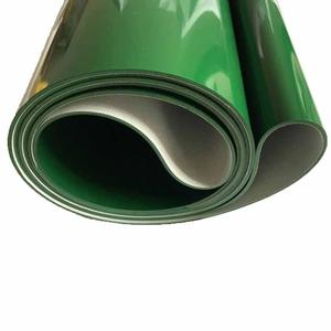 Yüksek kaliteli pürüzsüz yüzey yeşil PVC taşıyıcı bantlar - Product Image 5