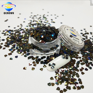 Mua Số Lượng Lớn Kim Cương Glitter Flakes Color Changing Nhựa Sequins Và Lá Để Bán - Product Image 5