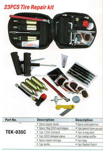 23 pcs Nylon sac <span class=keywords><strong>moto</strong></span> Tubeless réparation crevaison Kit - Product Image 1