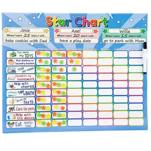 I Can Do It Reward Chore diagramm For Kids With Magnet