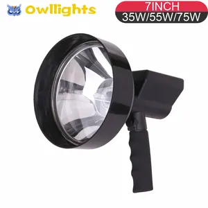 Brightest Light Searching Sopt L aluminum alloy 35w 55w w hid handheld hunting lights extreme outdoor hid xenon