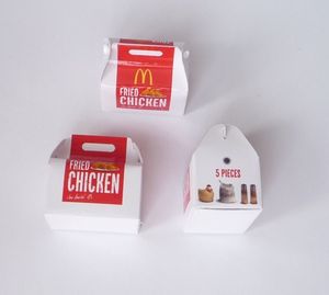 <span class=keywords><strong>McDONALDS</strong></span>-caja de papel para llevar pollo frito, comida rápida de grado alimenticio - Product Image 3