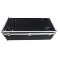 Valise de voyage personnalisée à roulettes, grand équipement en aluminium, long avec mousse, 1 pièce