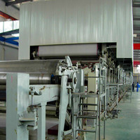 1092mm 5 toneladas por día papel de escribir papel de impresión copia de papel que hace la máquina línea de producción