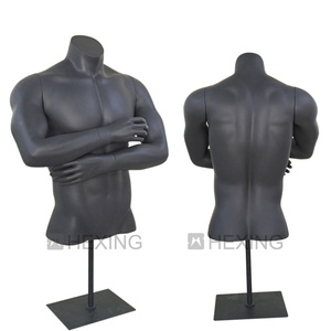 Maniquí de torso masculino usado, medio cuerpo superior - Product Image 4
