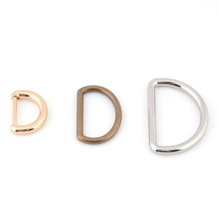Alta calidad Eco amigable anillo de Metal D para bolsos monederos equipaje