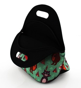 Custom Design Neoprene Insulated <strong>Lunch</strong> <strong>Bag</strong> with Zipper Closure Durable Portable <strong>for</strong> <strong>Work</strong> Picnic &amp; Outdoor Use - Product Image 5