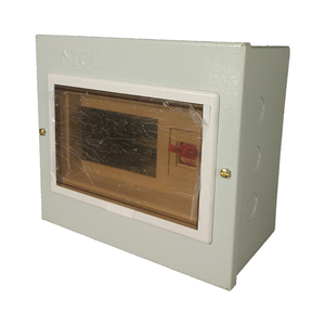 Hot Selling Metal Fire Rated 380V 100A 6way Sockets Indoor Use Electrical Distribution <strong>Box</strong> Consumer <strong>Unit</strong> AW-s-6ways - Product Image 2