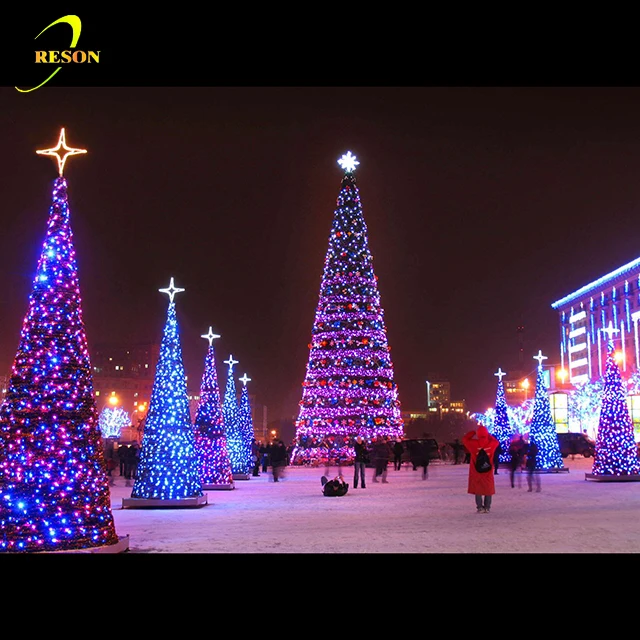 Christmas lights LED acrylic santa sleigh enchanted carriage