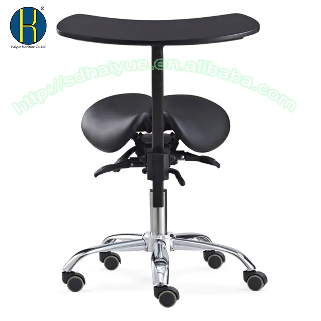 2018 New style meeting chair with writing pad swivel adjustable conference chair ergonomic split seat