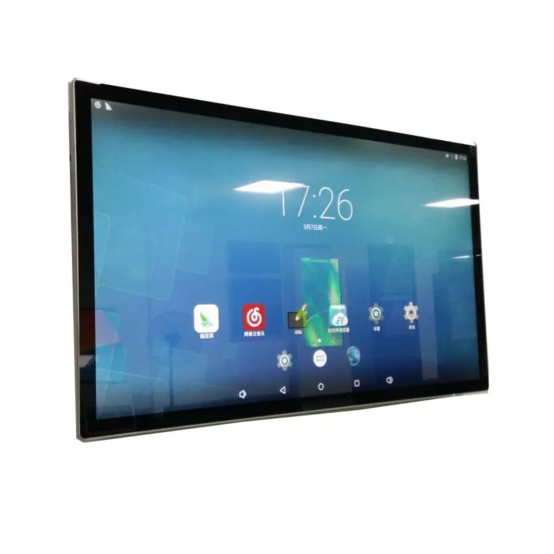 Tela lcd para android, tv lcd, tela de varejo, suporte para vídeo player, display horizontal ou vertical