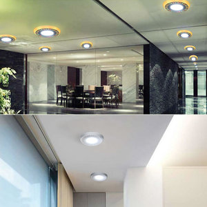 Bề mặt 3 W 6 W 12 W 18 W Vòng Kép Hai Màu LED Bảng Điều Chỉnh Downlight Ánh Sáng SMD Mát Trắng + màu xanh/Đỏ/Hồng Đèn Downlight AC100-265V - Product Image 4