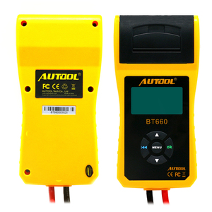 Envío Gratis 12 V/24 V con impresorabatería de coche analizador/BT-660 del coche 12 v comprobador de batería analizador - Product Image 2