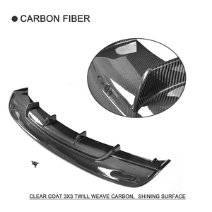 Aspirateur De Voiture En Fiber de Carbone Diffuseur de Lèvre de Pare-chocs Arrière pour <span class=keywords><strong>Tesla</strong></span> Model <span class=keywords><strong>S</strong></span> <span class=keywords><strong>P85D</strong></span> 90D P100D 16-18 - Product Image 3
