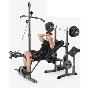 ZYFIT Banc de musculation multifonctionnel Banc de musculation en vente Combinaison avec <span class=keywords><strong>machine</strong></span> de traction <span class=keywords><strong>lat</strong></span>érale - Product Image 5