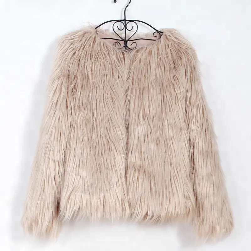 Hot selling white leather jacket fur With Low Price