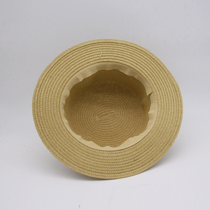 Voyage Femmes Mode Coréenne Grand Large Plage <span class=keywords><strong>Carr</strong></span>é Soleil Chapeau De Paille - Product Image 4