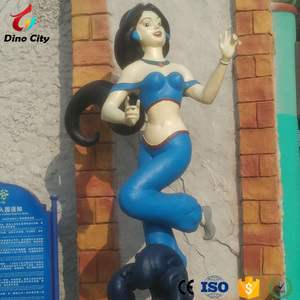 Escultura <span class=keywords><strong>de</strong></span> Princesa <span class=keywords><strong>de</strong></span> Fibra <span class=keywords><strong>de</strong></span> Vidrio Grande, Personalizable, con Temática <span class=keywords><strong>de</strong></span> Personajes <span class=keywords><strong>de</strong></span> Dibujos Animados para Decoración <span class=keywords><strong>de</strong></span> Parques Temáticos - Product Image 6