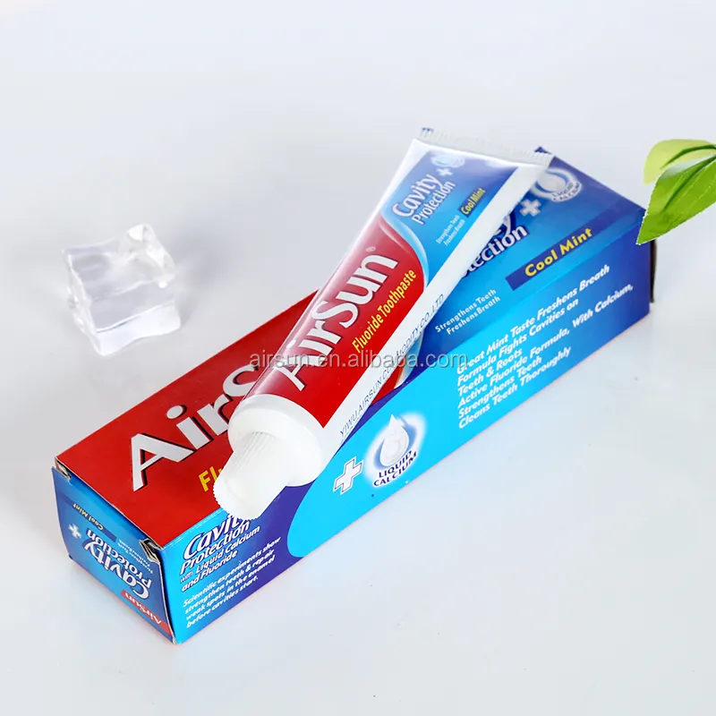 Caixa impressa da fabricação da pasta de dente da espuma do vietnã