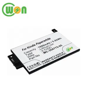 3.7V 1600mAh Li-ion Replacement 58-000049 MC-354775-05 Battery for Kindle Paperwhite 2013 Kindle Touch 6" 3G