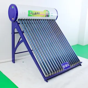 Três-alvo do tubo aquecedor de água solar integrado 150L