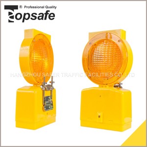 Amarillo Lente de La PC CE Solar semáforo destello, luz intermitente de seguridad vial - Product Image 4