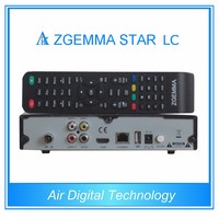 Logiciels de chaînes complètes dans le monde entier Récepteur de télévision par satellite Zgemma-Star LC FTA Enigma2 Linux OS avec nouveau tuner DVB-C mis à jour