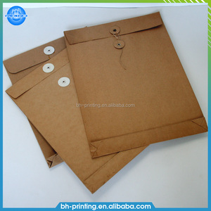 Personalizzato <span class=keywords><strong>carta</strong></span> kraft feltro busta <span class=keywords><strong>di</strong></span> file cartella documenti del sacchetto del supporto con la stringa <span class=keywords><strong>di</strong></span> chiusura <span class=keywords><strong>di</strong></span> immagazzinaggio <span class=keywords><strong>di</strong></span> <span class=keywords><strong>carta</strong></span> - Product Image 3