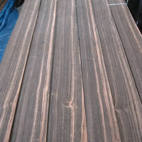 Natural Black Ebony Wood Flooring size Veneer