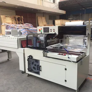 BF-450+BS4522 Automatic side sealing shrink packing machine line use in gift box plc