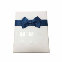 Caja de tarjetas de regalo elegante con tapa
