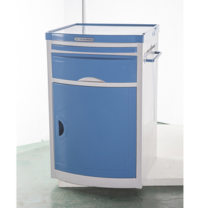 رخيصة الثمن <span class=keywords><strong>ABS</strong></span> المريض المستشفى طاولة بجانب مجلس الوزراء مع عجلات - Product Image 5