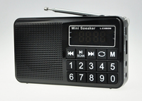 Radio numérique à large bande AM FM SW ondes courtes Dewant L-238BSW avec lecteur MP3