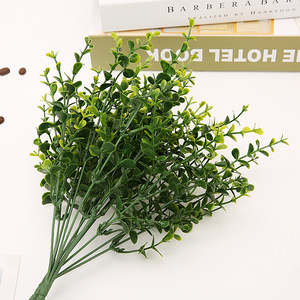 V-3014 vente Chaude 34 cm Plante Mur Décoration de Gazon Artificiel Branches D'<span class=keywords><strong>eucalyptus</strong></span> pour La Décoration - Product Image 1