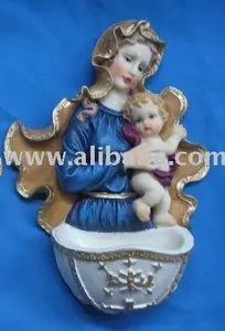 resin religious holy mary statues