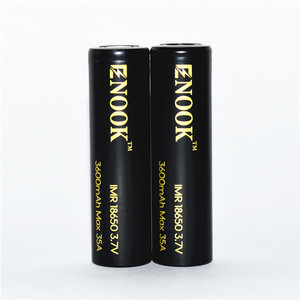 2016 rechargeble بطارية بخار enook 18650 3600 مللي أمبير 35a 3.7 فولت - Product Image 1