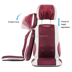 Cojín de Masaje Lumbar con Vibración y Control Remoto Inalámbrico, Portátil y Ajustable, para Auto, Estilo Tailandés - Product Image 1
